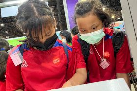 บรรยากาศในงานมหกรรมวิทยาศาสตร์และเทคโนโลยีแห่งชาติ ประจำปี 2 ... พารามิเตอร์รูปภาพ 56